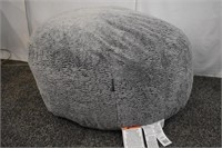 GIANT COZY SHERPA CHAIR - GREY