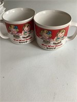 2 Campbell’s coffee cups