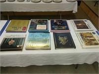 Lot Of Record Albums As Shown