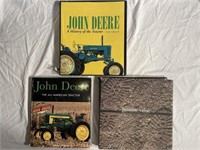 Three John Deere table top books