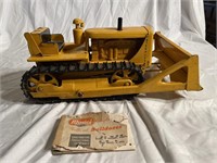 Model toy bulldozer