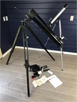2 Telescopes with Stands & Attachments