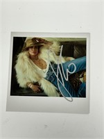 Autograph COA Jennifer Lopez Polaroid Print
