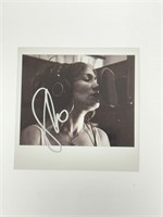 Autograph COA Jennifer Lopez Polaroid Print