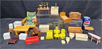 Lot of Vintage Doll House Furniture