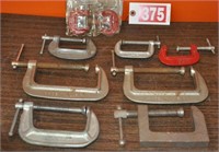 C-clamps upto 4" incl. USA