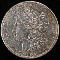 1904 MORGAN DOLLAR AU/BU