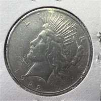 1922-D Peace Silver Dollar