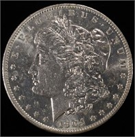 1904-O MORGAN DOLLAR CH BU REV IS DMPL