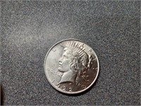 1922 peace silver dollar coin