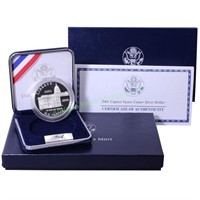 2001 Capitol VisitorCenter SIlver Proof in OMB