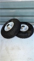 Pair NEW 10"dolly or cart tires