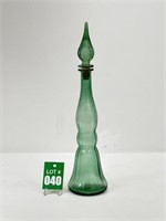 Light Green Empoli Genie Decanter