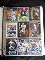 Troy Aikman Binder of 74 cards
