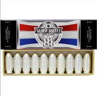 Silvertowne (10) .999 Silver 1 Oz .45cal Bullets