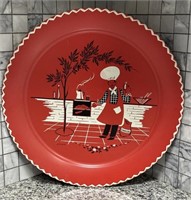 Vintage STOYKE barbecue platter