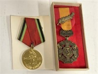 2 Medals: Vietnam Gallantry, USSR Jubilee