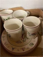12 Days Of Christmas Cups And Plates, Decor