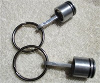 Miniature Piston Key Rings (2)