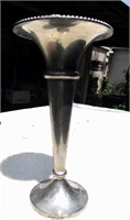 Silver Plate Vase - 6"