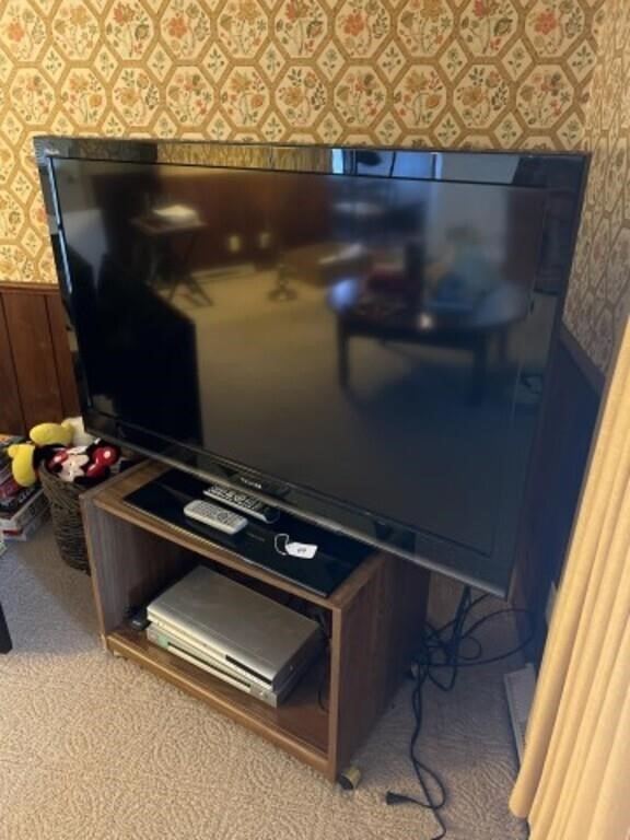 Toshiba 52" TV with Stand & 2-DVD Players