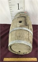 Vintage Mead Keg, With Handle And Stand