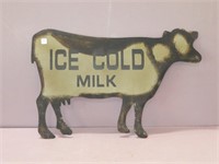 Ice Cold Milk Cow Sign