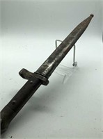 WWII Style  M38 Mauser Bayonet with Scabbard, Not