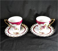 ADELINE CUP & SAUCER SET Made In Italy