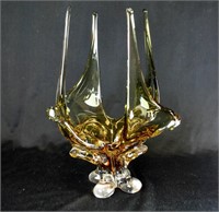 70's Mid-Century Modern Art Glass