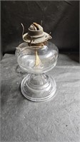 Vtg Oil Lamp No Globe