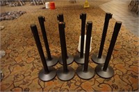 (8) Stanchions