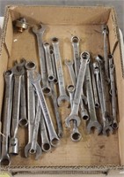 Box of Craftsman End Wrenches