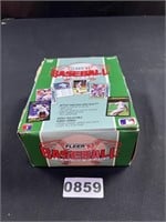 1992 Fleer Baseball Wax Box