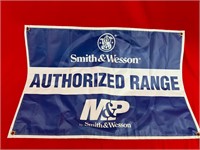 Smith & Wesson Authorized Range Banner