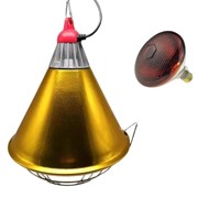 Heat Lamp Bulb with Aluminium Base \u2013 Set of