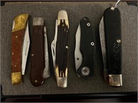 Vintage pocket knife lot