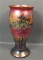 Weller Lasa Art Pottery Scenic Vase