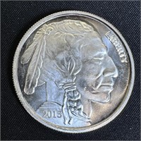 1 oz Fine Silver Round - Indian Head
