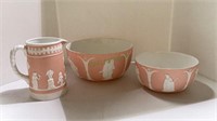 Two's Company three-piece Wedgewood-style