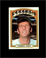 1972 Topps #264 Tommy John VG to VG-EX+