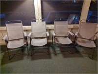 4 folding chairs