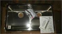 Kindred 2 tub s/s sink