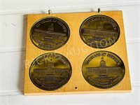 set of 4 , 100 years of service , Alberta