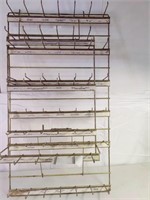 Wire display rack.