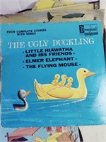 Vintage flintstone, ugly duckling and misc vinyl
