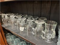 17 Clear Glass Coffee Cups