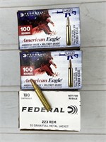 293rds 223 Rem ammunition: Federal American