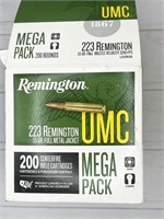 200rds 223 Rem ammunition: Remington UMC, 55gr