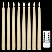 12 Pcs Battery Operated Taper Candles